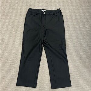 Classic Black Women's Cropped Pants